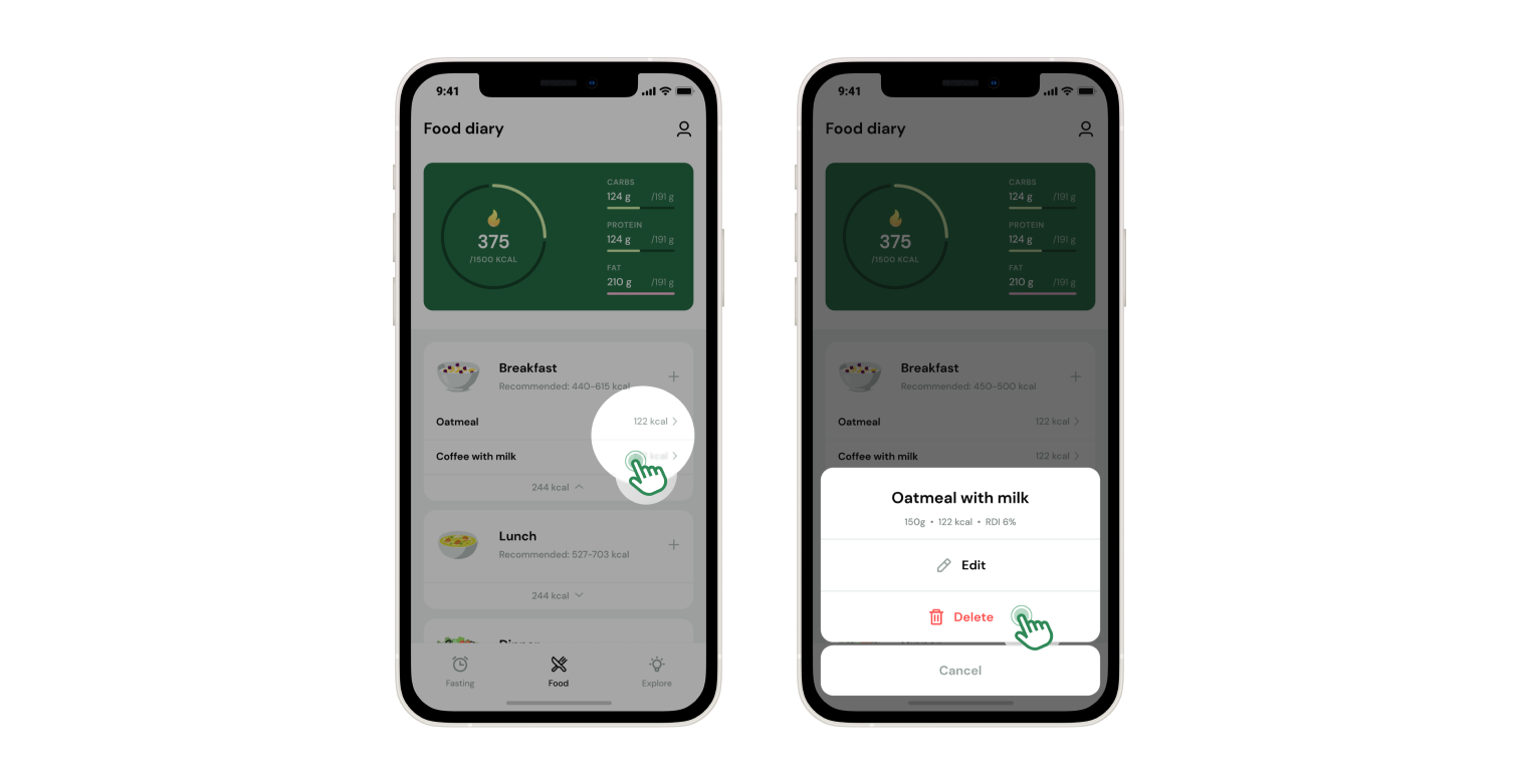 How can I delete logged food_.png